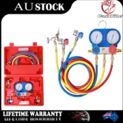 R134A R22 Refrigeration Manifold Gauge Kit Air Conditioning AC Diagnostic Tools
