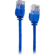 PRO2 LC6SL0300BL 3M Slim Cat6 Patch Lead Blue Ultra Thin