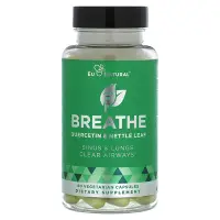 在飛比找iHerb優惠-[iHerb] Eu Natural BREATHE，槲皮素