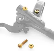Titanium Brake Bolt Kit | Shimano XTR/XT/SLX/Deore (Gold Anodized)