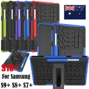 For Samsung Galaxy Tab S10 S9 S8 S7 Plus FE S10+ Case Shockproof Stand Cover