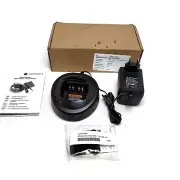 Motorola HTN9000B Cup Charger with Power Supply and Spacer Charger.