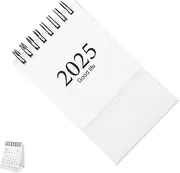 Angoily Mini Desk Calendar Monthly Calendar for Office Design with Thick Efficient Life Scheduling Compact Standing Calendar for Teachers