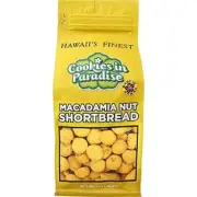 Cookies In Paradise Macadamia Nut Shortbread Cookies 26oz Resealable Bag x1