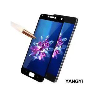 YANGYI揚邑 ASUS ZenFone 4 Max ZC554KL 5.5吋 滿版鋼化玻璃膜弧邊防爆保護貼 ASUS ZenFone 4 Max ZC554KL