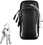 Arm Phone Holder for Running - Portable Armband Phone Sleeve - Water Resistant Cell Phone Armband Case, Running Holder for Smartphones, Adjustable Strap