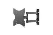 Goobay Advanced Dual-Arm Full Motion Wall Hanging Mount For 23-42" TV Black