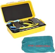 Brilluxa OTDR Launch Cable, 2000 Meter Single Mode Optical Fiber Extension Cord for OTDR Testing, Fiber Jumper Spool Box