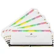 Corsair Dominator Platinum RGB 32GB (4x8GB) DDR4 3600MHz C18 1.35V UDIMM XMP 2.0 White Heatspreaders Desktop PC Gaming Memory