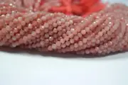 Natural 2MM Sunstone Round Micro Faceted Gemstone Loose Beads 12" 5 Strands