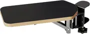 Computer Arm Rest | Wooden Wrist Support - 90 Degree Adjustable Folding Desk Arm Rest for Typing Studio Airplane Work Gameplay Desktop