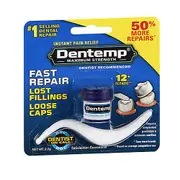 D.O.C. D.O.C. Dentemp Maximum Strength Dental Repair, 2.2 Grams (Pack of 6)