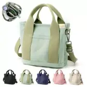 New Women Large Capacity Handbags & Shoulder Bags Canvas Tote Bag Zip Crossbody