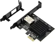 Aswalling New PCIe X1 to 10Gbps Single Port RJ45 Network Card AQC113 1G/2.5G/5G/10Gbps Support PXE Wired LAN Win10/11 Desktop