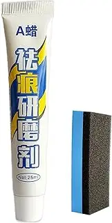 Car Polish Scratch Solution - 0.84oz Auto Paint Restorer with Cleaning Sponge, Polish Vehicles | Easy Application Paint Scratch Remover Cars, Exterior Shine Repair Kit Restoration, Scratch Repair Wax