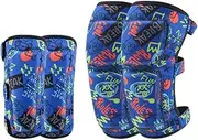 Lljsszr Knee Padded Childles Elegant Keys Elegant Skating Exterior Sport Absorbing Comfortable Damping Protectors