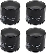 Oil Filter For GSF600 GSF1200 Bandit GSX650F GSX1300R GSX1300 GSF1250 DL650 VZ800 VLR1800 C1800R Vstrom(4 pieces)