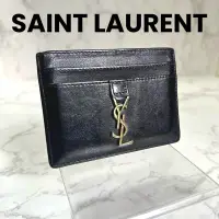 在飛比找蝦皮購物優惠-YVES SAINT LAURENT 皮夾 錢包 ysl 聖