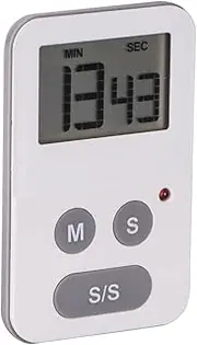 Avanti 12945 Digital Kitchen Timer with Flashing Light, White