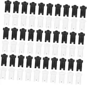 FOMIYES Professional Lash Extension Tool 60pcs Glue Bottle Needles Blocking Pp Plastic Stainless Steel
