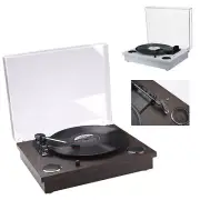 Vinyl Record Player 3 Speed Turntable Wireless Bluetooth Turntable HiFi System