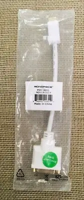 Apple M9320G/A Mini DVI to DVI Adapter Connector Cable for Monitor Projector