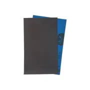 Silicon Carbide 991A Black 5-1/2" x 9" Wet/Dry Paper Plain Sheet P500 SL/50 R