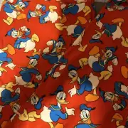 LuLaRoe NWOT TC Disney Donald Duck On Red Print Leggings