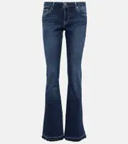 [AG Jeans] AG Jeans Low-rise bootcut jeans 30 blue