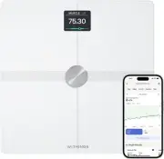 WITHINGS Body Smart - Accurate Scale for Weight and Fat White