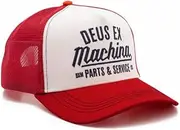 [Deus Ex Machina] Deus Overbite Trucker Cap - Tangerine Tango, red, Einheitsgröße