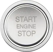 Car Start Stop Button for V/W MK7 VII GTI R JFor etta CC for A-rteon for Pa-ssat B8 for T-/ROC KG14 Car Engine Start Stop Button for r-ing Ignition Cover Trim