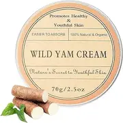 Wild Yam Cream, Pure Natural Organic Wild Extracts Help Regulate Menstrual Irregularities, Nourish The Skin, Reduce The Appearance of Wrinkles