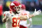 Travis Kelce 87 American Footballer Kansas City Chiefs Wall Art - POSTER 20"x30"