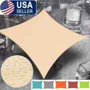 13ftx13ft Square Sun Shade Sail Outdoor Patio Top Canopy Cover UV Block Shelter
