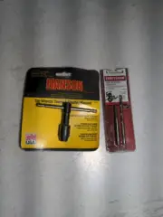 Hanson T-handle Tap Wrench 0-1/4" #2P02794 w/Tap 10-32NF craftsman