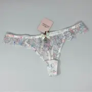 Agent Provocateur Leisha Multi White Thong AP4 Large NWT $145