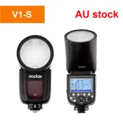 AU Godox V1-S 2.4G Round Head Camera Speedlite Flash Light For Sony