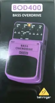 Behringer - BOD400 - Bass Overdrive Stompbox Effect Pedal