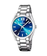 Festina Alegria Stainless Steel Blue Dial Quartz F20622-I Analog Ladies Watch