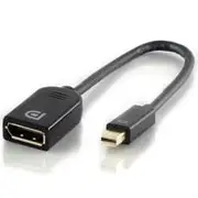 ALOGIC 15cm Mini DisplayPort 1.2a Male to DisplayPort Female Adapter MDP-DP-ADP