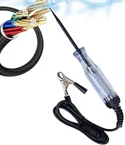 Car Circuit Tester - Car Light Probe Pen - Voltmeter Diagnostic Tool Automotive Electricity Pen for Outlet Electric Wall Grounding Wire Daily Use Motorcycle Vehicle Truck Marine Trailer