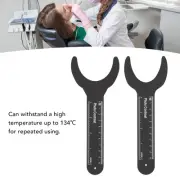 2Pcs Dental Contrast Black Contraster Metal Photography Background Board Wit DP3