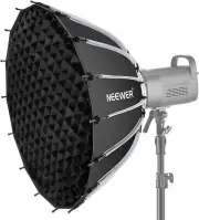 NEEWER 65cm Parabolic Softbox Quick Set up with Diffusers Honeycomb Grid Bag