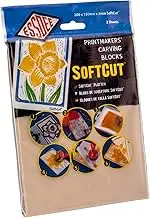 Essdee SoftCut Lino Carving Block, 200 mm x 150 mm Size