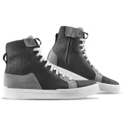 Letur Aquatech Black Grey Motorcycle Shoes