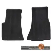 2011-2016 Dodge Challenger Ebony Black Ultimat 2pc Front Floor Lloyd Mats Set