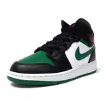 NIKE AIR JORDAN 1 MID“PINE GREEN” GS 黑綠腳趾 女鞋 554725-067