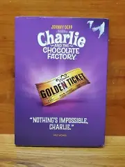 Charlie And The Chocolate Factory (DVD NEW 2005) W/ WB Iconic Moments Slipcover