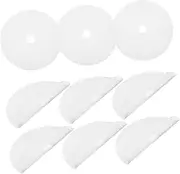 OKUMEYR Round Dehydration Dryer Sheets 12pcs Silicone Drying Pad Non-Stick Fruit Dryer Mat for Kitchen